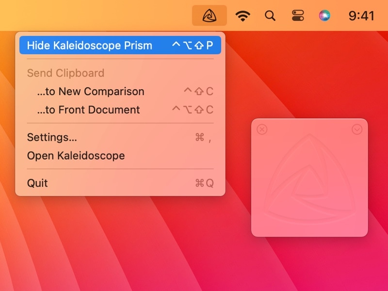 Kaleidoscope Prism